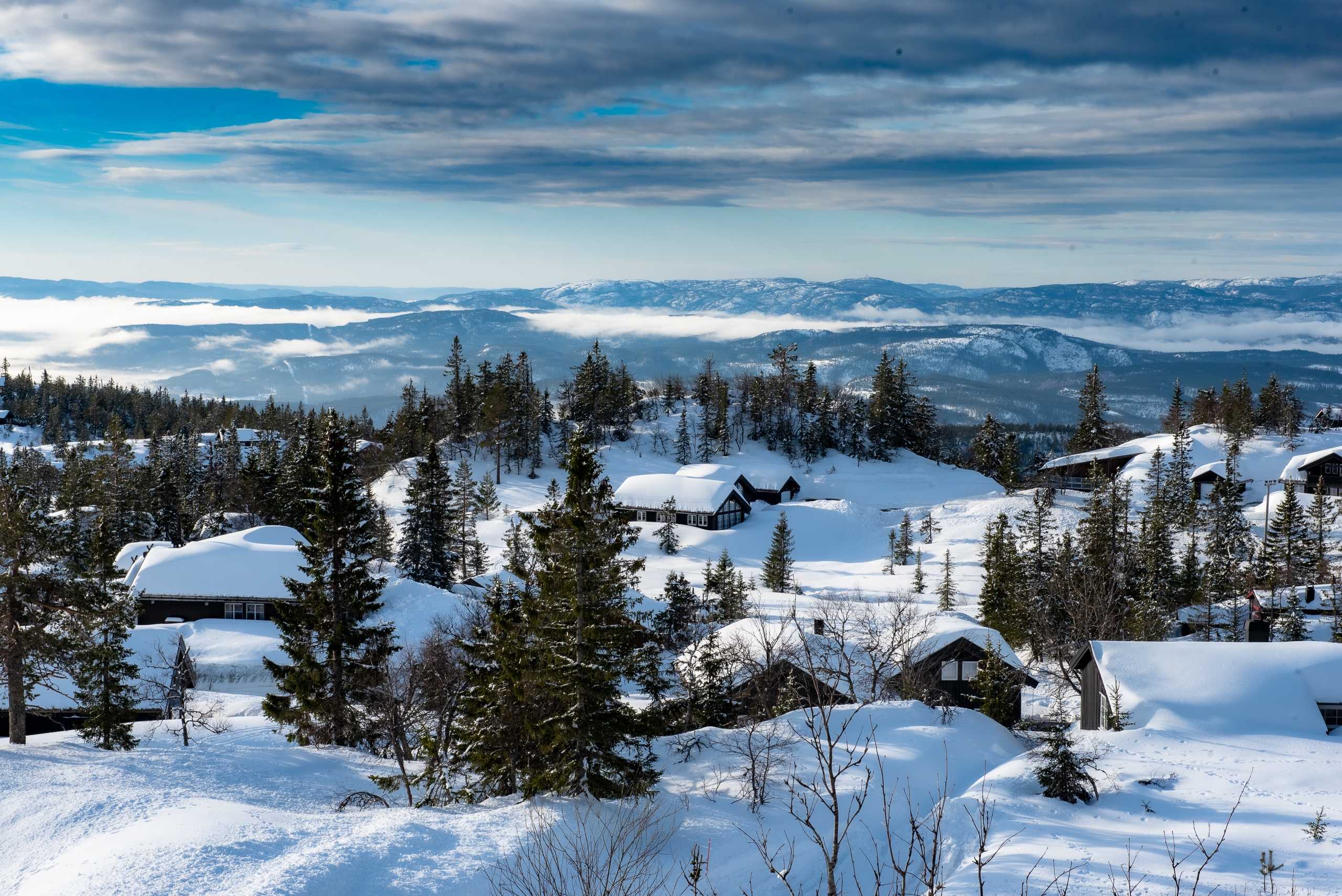 Vinter hytter